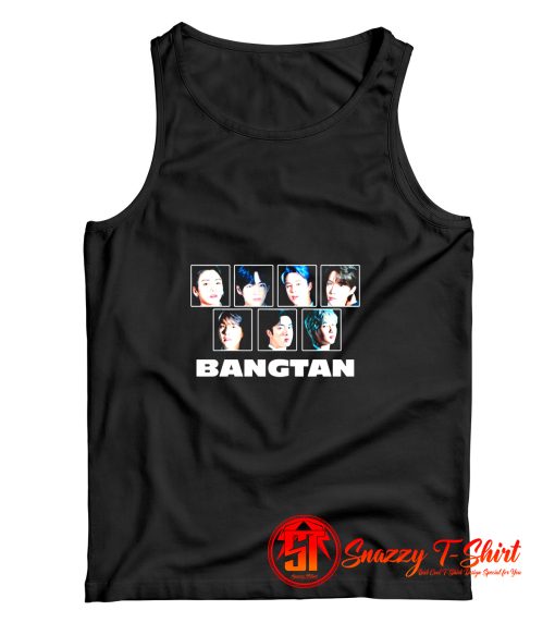 BTS Group Member Tank Top