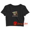 Baby Babu Frik And Baby Yoda Friends Design Crop Top Shirt