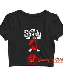 Baby Deadpool Eminem Shady Crop Top Shirt