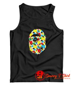 Baby Milo Alphabet Ape Head Tank Top