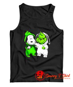 Baby Snoopy and baby Grinch Tank Top