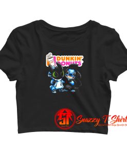 Baby Toothless And Stitch Crop Top Shirt