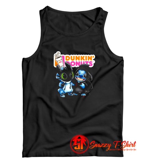 Baby Toothless And Stitch Tank Top