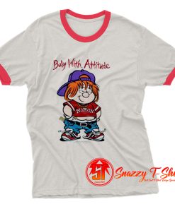 Baby With Attitude NWA Parody 1993 Ringer Tee