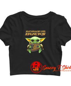 Baby Yoda Hug Anaheim Crop Top Shirt