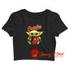 Baby Yoda Hug Baltimore Crop Top Shirt