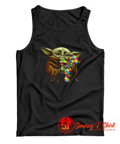 Baby Yoda Hug Teddy Tank Top