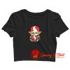 Baby Yoda Mask Hug Safeway Vintage Crop Top Shirt