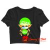 Baby Yoda Uber Eats Crop Top Shirt