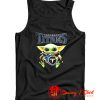 Baby Yoda hug Tennessee Titans Tank Top