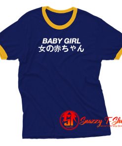 Babygirl Japanese Ringer Tee