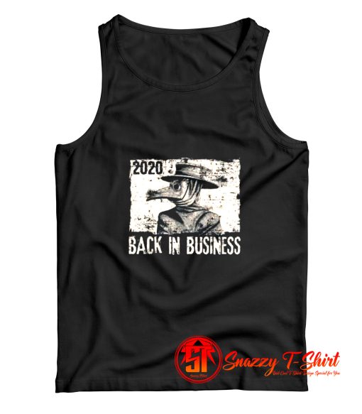 Back In Business Medieval Plague Doctor Tank Top