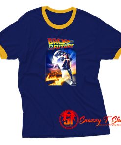 Back To The Future Vintage Ringer Tee