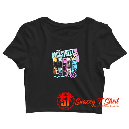 Backstreet Boys 90s Bar Crop Top Shirt