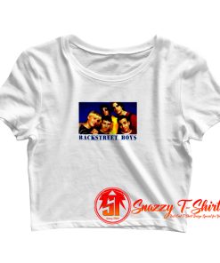 Backstreet Boys American Vocal Group Crop Top Shirt