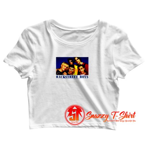 Backstreet Boys American Vocal Group Crop Top Shirt