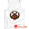 Bah Hum Pug Funny Christmas Pun for Pug Lovers Tank Top