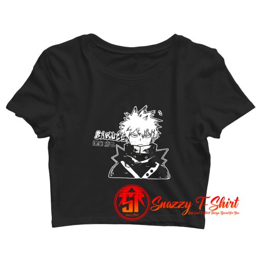 Bakugou Katsuki My Hero Academia Crop Top Shirt