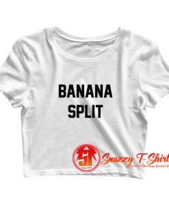 Banana Split Crop Top Shirt