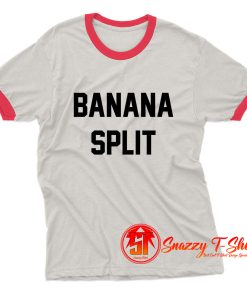 Banana Split Ringer Tee