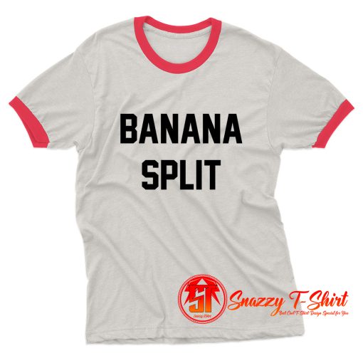 Banana Split Ringer Tee