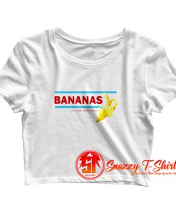 Bananas In The Bahamas Crop Top Shirt