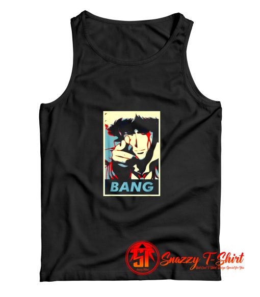 Bang Spike Spiegel Cowboy Bebop Anime Tank Top