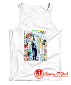 Banksy Einstein Love Is The Answer Tank Top