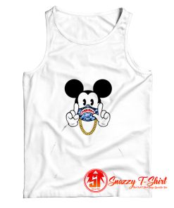 Bape X Mickey Gang Parody Tank Top