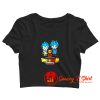 Bape x Dragonball Super Goku Vegeta Crop Top Shirt