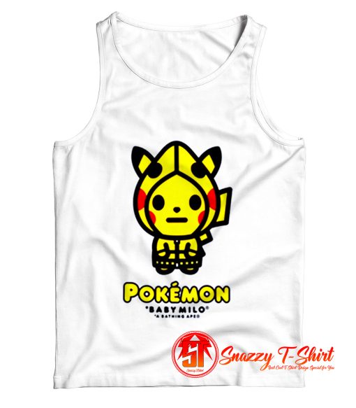 Bape x Pokemon Pikachu Tank Top