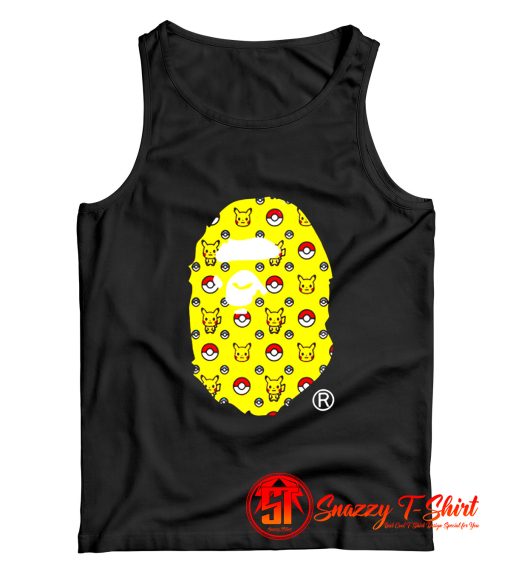 Bape x Pokemon Pokeball Tank Top