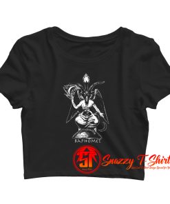 Baphomet Crop Top Shirt