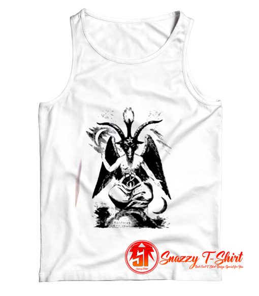 Baphomet Sabbatic Goat Of Mendes Occult Tank Top