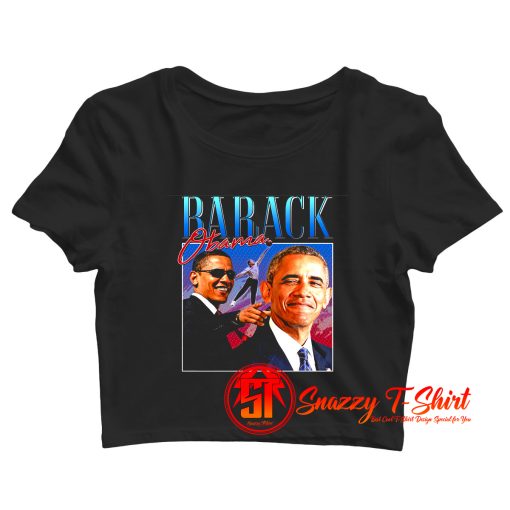 Barack Obama Homage Crop Top Shirt