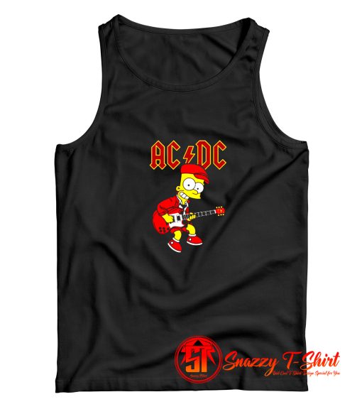 Bart Simpson ACDC Tank Top