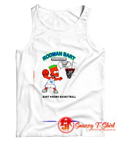 Bart Simpson Bootleg Basket Ball Tank Top