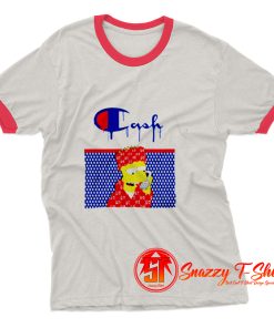 Bart Simpson Cash champ Ringer Tee