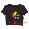 Bart Simpson FILA Crop Top Shirt