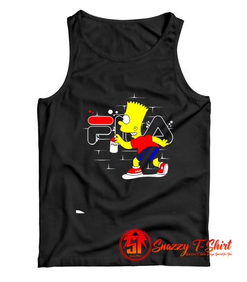 Bart Simpson FILA Tank Top