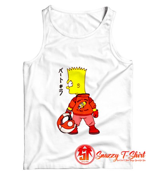 Bart Simpson x Biker Kaneda Akira Movie Tank Top