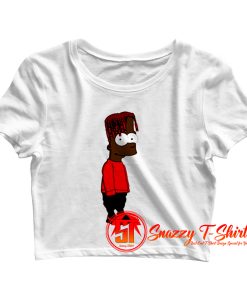 Bart simpson lil yachty Crop Top Shirt