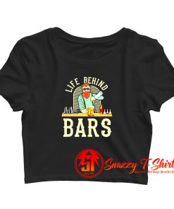 Bartender Barkeeper Design Barkeeping Crop Top Shirt