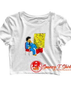 Bartsquiat Simpson Crop Top Shirt