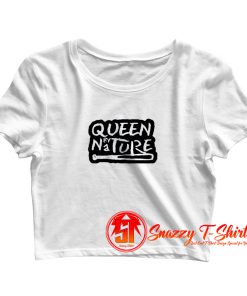 Baseball Bat Queen By Nature Crop Top Shirt