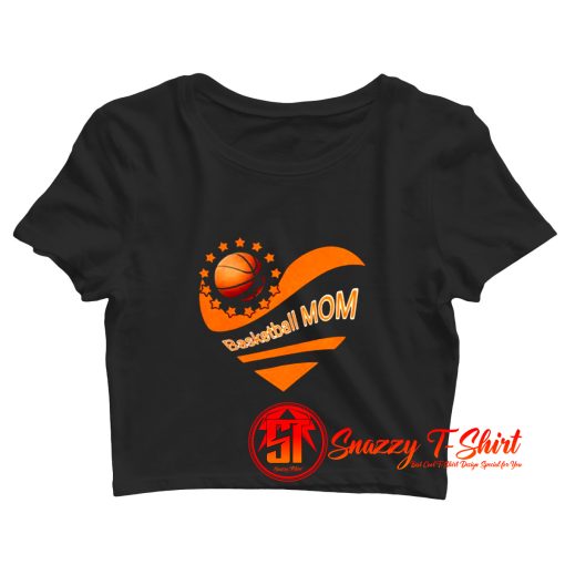 Basketball Mom Crop Top Shirt