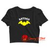 Batdad Halloween Horror Dad Father Papa Crop Top Shirt