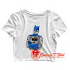 Batman John Lennon Glasses Imagine Gotham Mashup Pop Crop Top Shirt