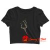 Baton Twirling Hearts Crop Top Shirt