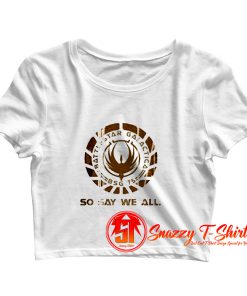 Battlestar Galactica Crop Top Shirt